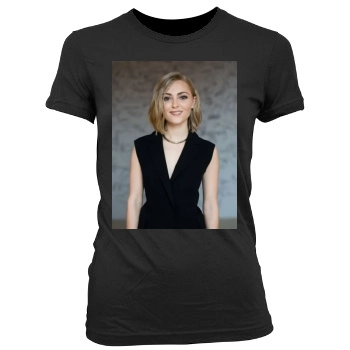 AnnaSophia Robb Women's Junior Cut Crewneck T-Shirt