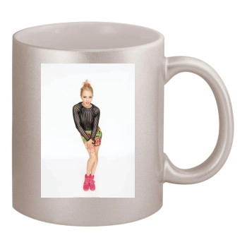 AnnaSophia Robb 11oz Metallic Silver Mug