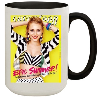 AnnaSophia Robb 15oz Colored Inner & Handle Mug