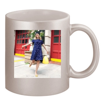 AnnaSophia Robb 11oz Metallic Silver Mug