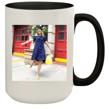 AnnaSophia Robb 15oz Colored Inner & Handle Mug