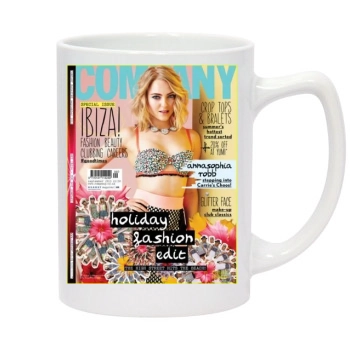 AnnaSophia Robb 14oz White Statesman Mug