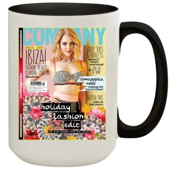 AnnaSophia Robb 15oz Colored Inner & Handle Mug