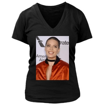 Halsey (events) Women's Deep V-Neck TShirt