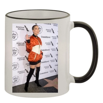 Halsey (events) 11oz Colored Rim & Handle Mug