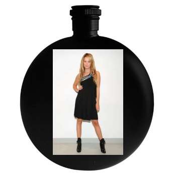 Ashley Tisdale Round Flask