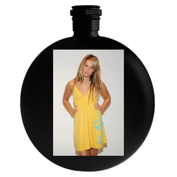 Ashley Tisdale Round Flask