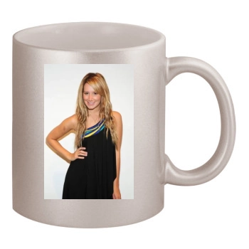 Ashley Tisdale 11oz Metallic Silver Mug