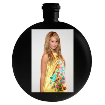 Ashley Tisdale Round Flask