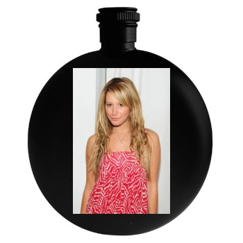 Ashley Tisdale Round Flask