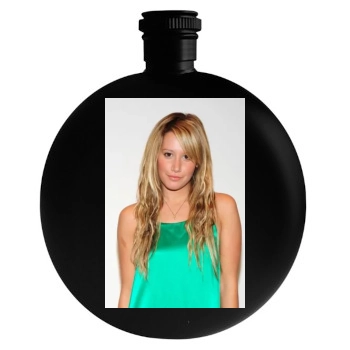 Ashley Tisdale Round Flask