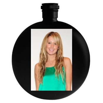 Ashley Tisdale Round Flask