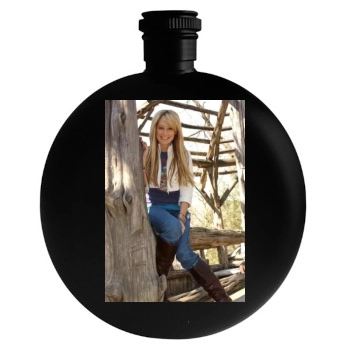 Ashley Tisdale Round Flask