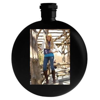 Ashley Tisdale Round Flask