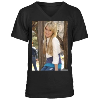 Ashley Tisdale Men's V-Neck T-Shirt