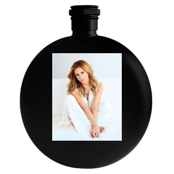 Ashley Tisdale Round Flask