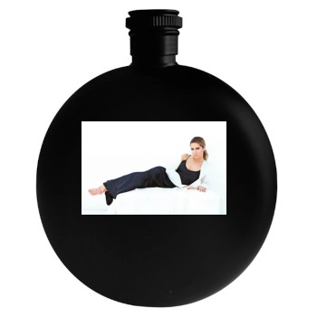 Ashley Tisdale Round Flask