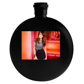 Ashley Tisdale Round Flask