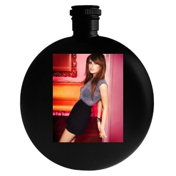 Ashley Tisdale Round Flask