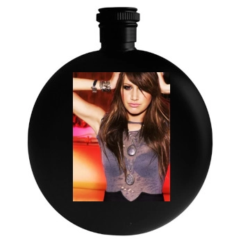 Ashley Tisdale Round Flask