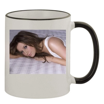 Ashley Tisdale 11oz Colored Rim & Handle Mug