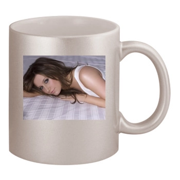 Ashley Tisdale 11oz Metallic Silver Mug