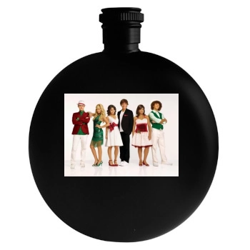 Ashley Tisdale Round Flask