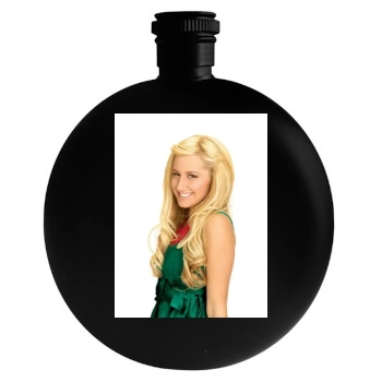 Ashley Tisdale Round Flask