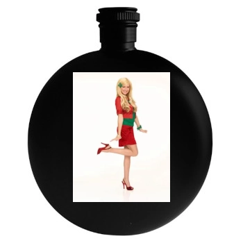 Ashley Tisdale Round Flask