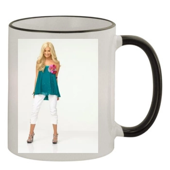 Ashley Tisdale 11oz Colored Rim & Handle Mug