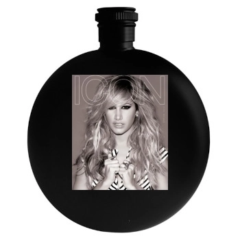 Ashley Tisdale Round Flask