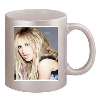 Ashley Tisdale 11oz Metallic Silver Mug