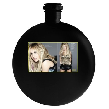 Ashley Tisdale Round Flask