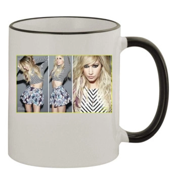 Ashley Tisdale 11oz Colored Rim & Handle Mug