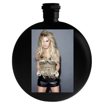 Ashley Tisdale Round Flask