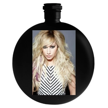 Ashley Tisdale Round Flask