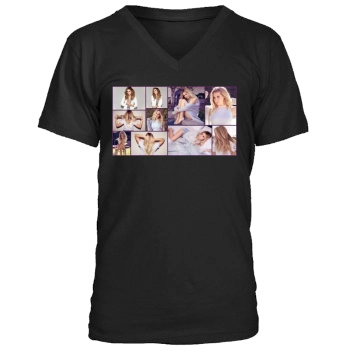 Ashley Tisdale Men's V-Neck T-Shirt