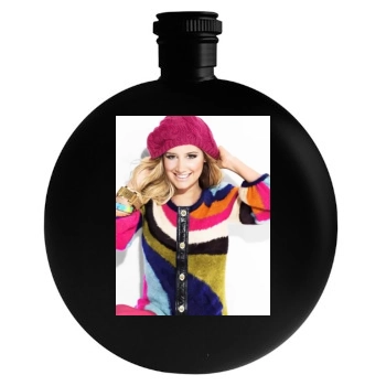 Ashley Tisdale Round Flask