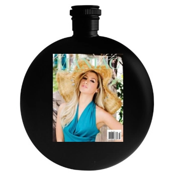 Ashley Tisdale Round Flask