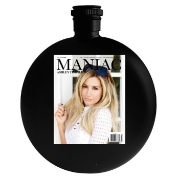 Ashley Tisdale Round Flask