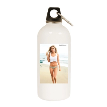 Ashley Tisdale White Water Bottle With Carabiner