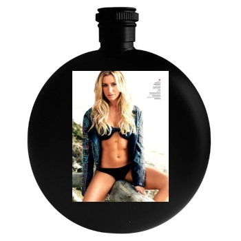 Ashley Tisdale Round Flask