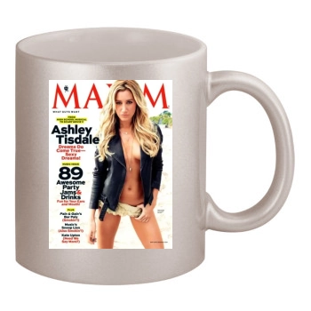 Ashley Tisdale 11oz Metallic Silver Mug