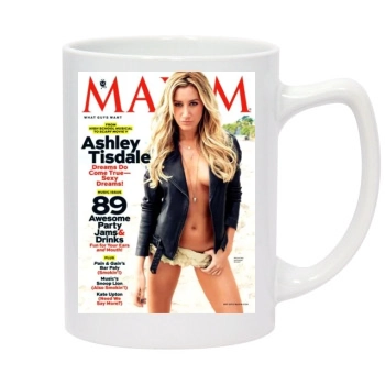 Ashley Tisdale 14oz White Statesman Mug