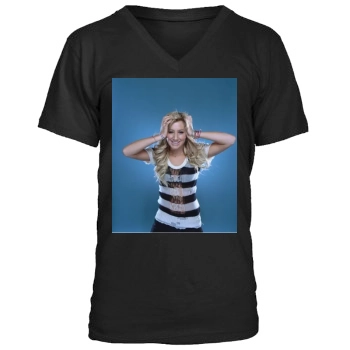 Ashley Tisdale Men's V-Neck T-Shirt