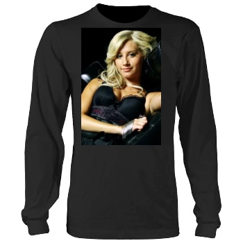 Ashley Tisdale Men's Heavy Long Sleeve TShirt