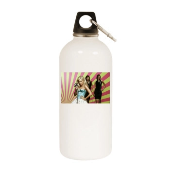 Ashley Tisdale White Water Bottle With Carabiner