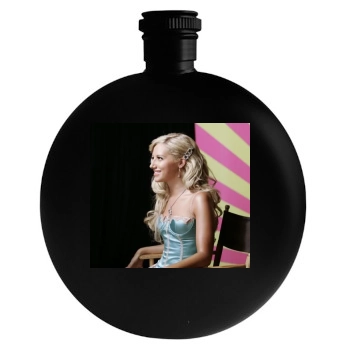 Ashley Tisdale Round Flask