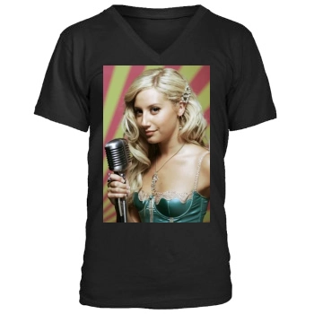 Ashley Tisdale Men's V-Neck T-Shirt