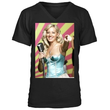 Ashley Tisdale Men's V-Neck T-Shirt